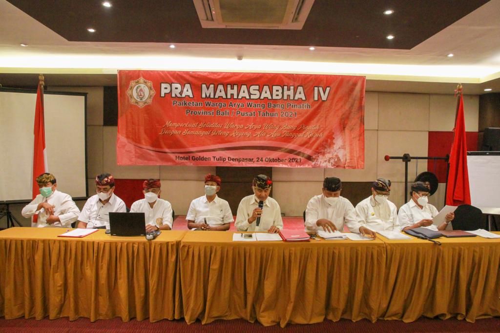 podiumnews.com-Pra Mahasabha Arya Wang Bang Pinatih Bulat Dukung Jaya Negara Ketua Umum